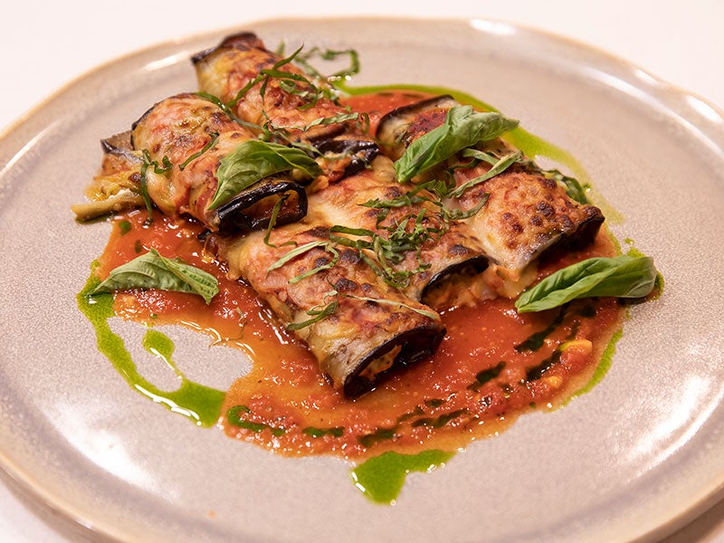 Rolling with rollatini: conference goers connect over great food