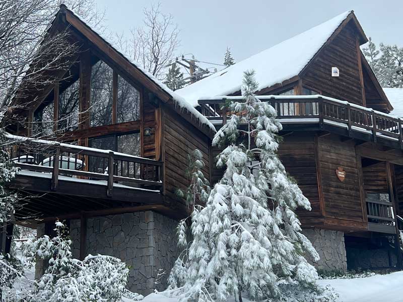 Work and play in the mountains this winter